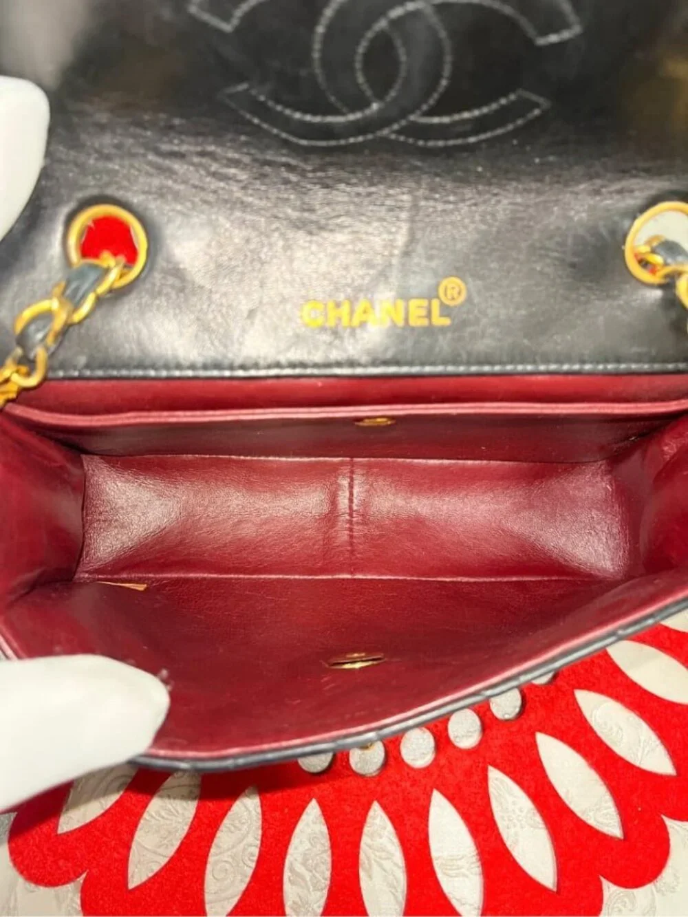 Chanel Quilted Chain Shoulder Bag